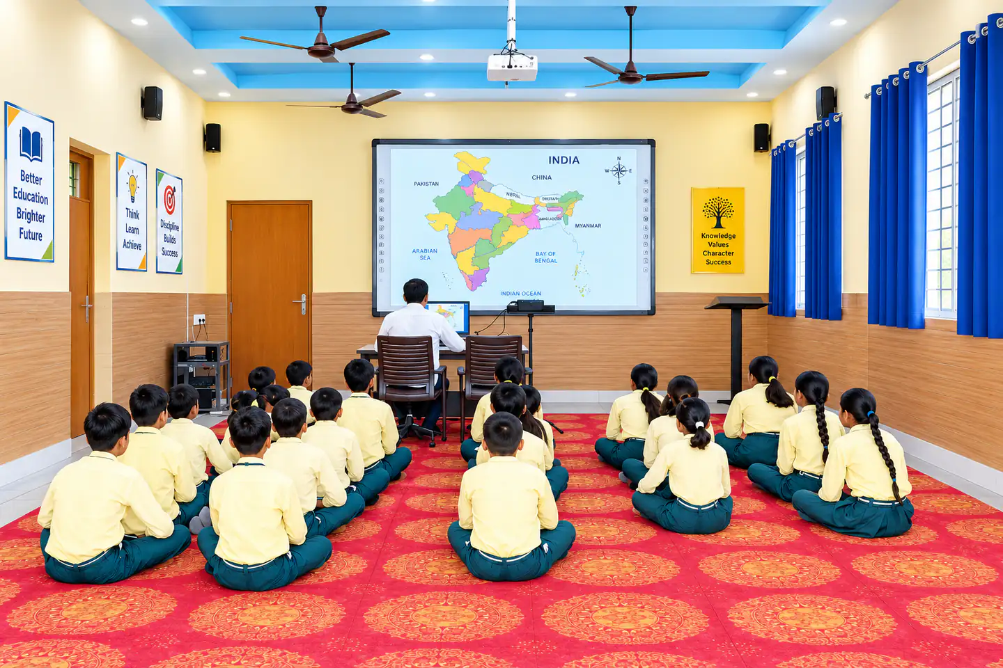 Classrooms & AV Room